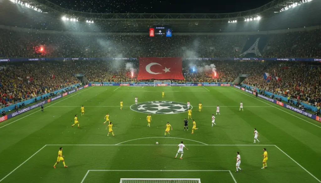Şampiyonlar Ligi’nde Nefes Kesen Gece: Fenerbahçe Lyon Sınavında