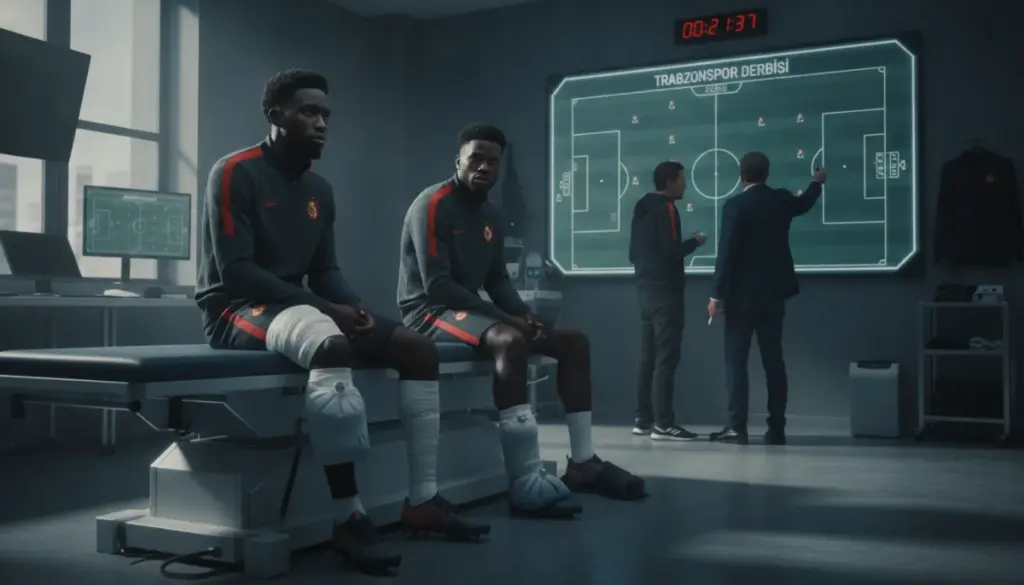 Galatasaray’da Derbi Öncesi Sakatlık Tablosu Netleşiyor